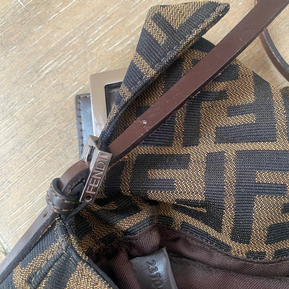 Fendi Zucca Baguette - Picture 9 of 11